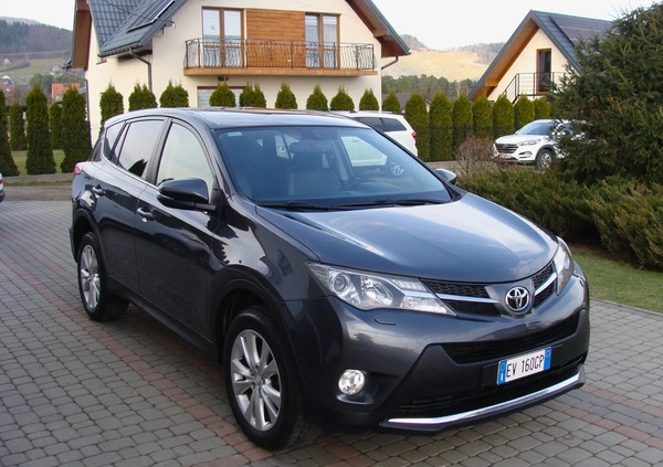 Toyota RAV4 cena 62900 przebieg: 168000, rok produkcji 2014 z Limanowa małe 79